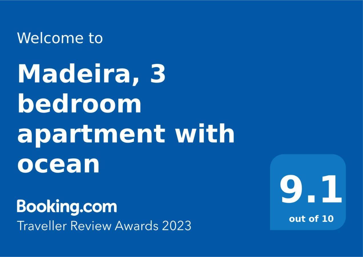 Madeira, 3 Bedroom Apartment With Ocean Views In Funchal Екстер'єр фото